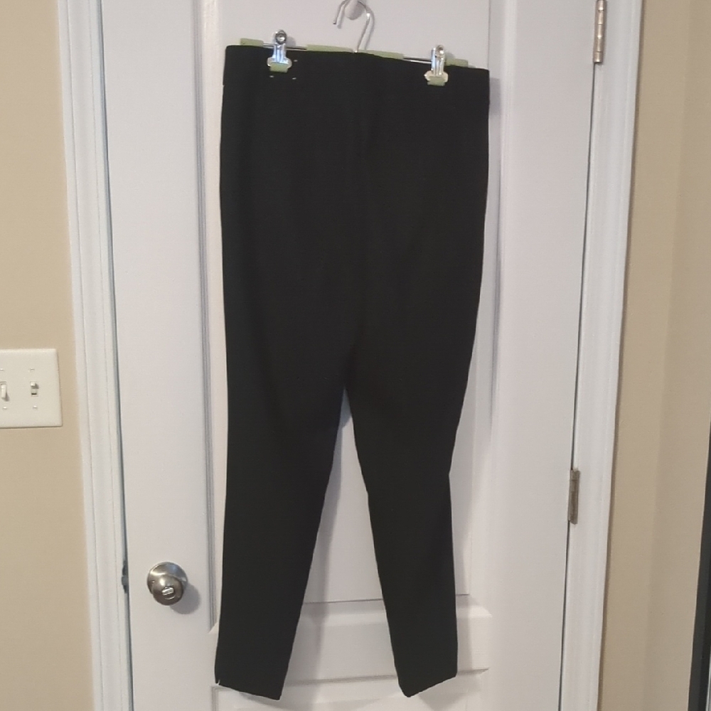 2 Pairs (1 Blk & 1 Cream) Talbot's Ankle Pants - Picture 7 of 7